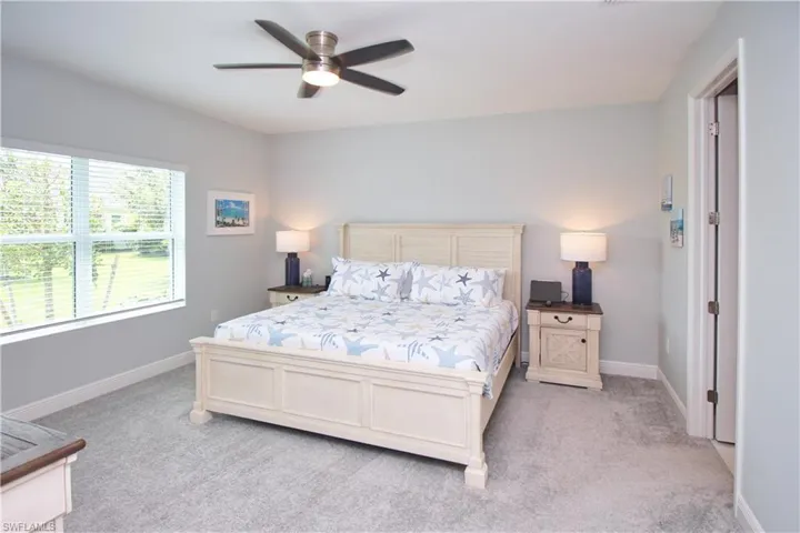 Main Bedroom with Lake Views