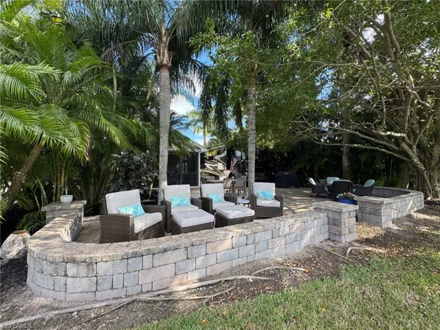 View of patio