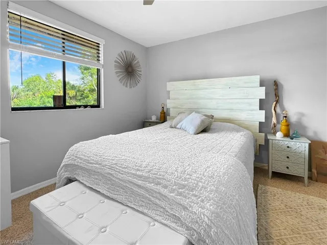guest bedroom with full bath