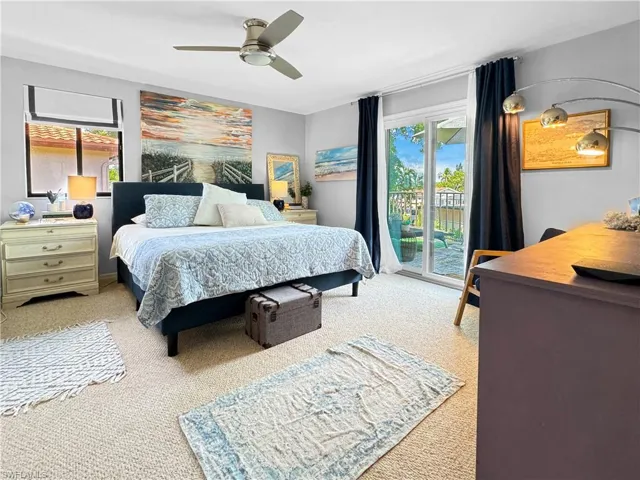 Owner's suite with bathroom and walk-in closet.