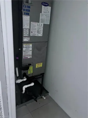 Utilities with heating unit