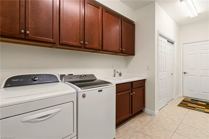 MAYTAG WASHER & DRYER-THE MAYTAG WASHER HAS BEEN UPDATED! PLUS BEAUTIFUL CABINETS & SINK.