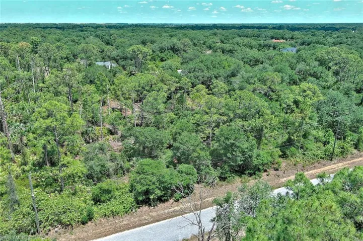 Aerial overview of property's location