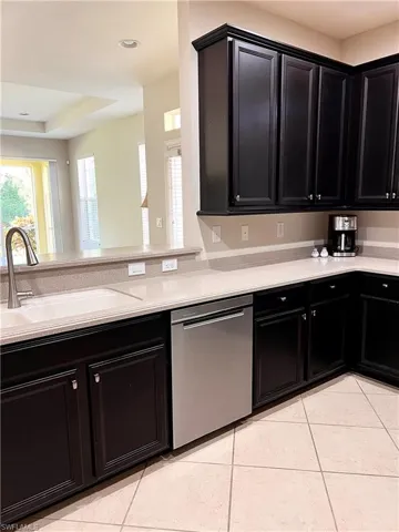 Lots of Corian Counter Space