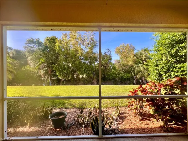 LOVELY nature view from the great room and covered lanai