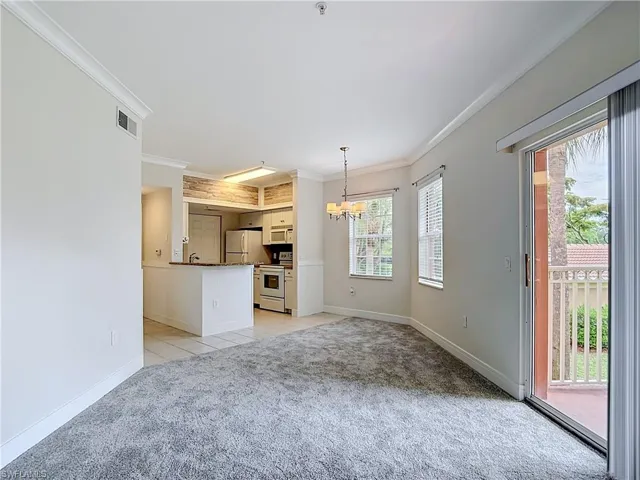 Living and dining area