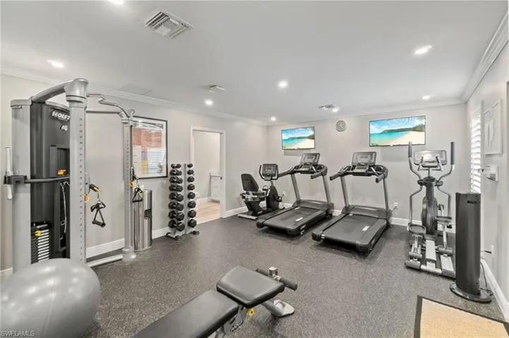 Beautiful fitness center!