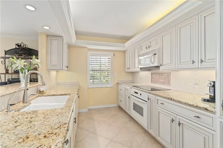 Enjoy an upgraded neutral-toned kitchen