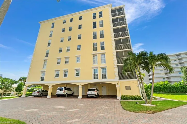 Each resident has one assigned under-building covered parking spot!