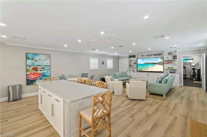 Residents of St. Croix Club enjoy resort-style amenities, including kayak/paddleboard storage, and a newly renovated community room with a kitchen!
