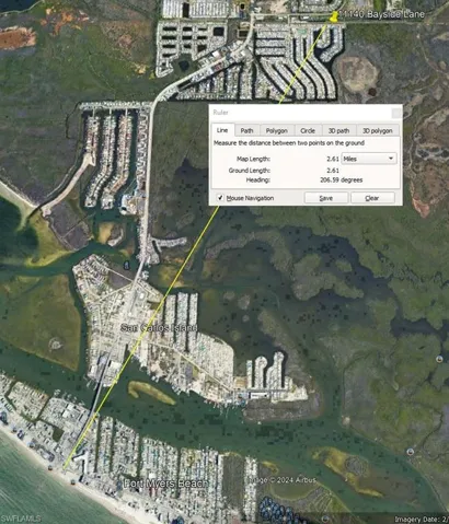 Only 2.6 miles to Fort Myers Beach