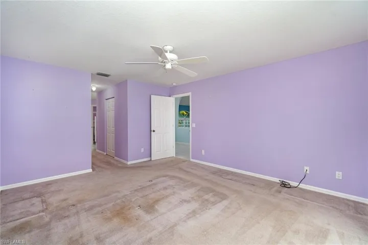 Entry to Primary Bathroom and two separate WIC