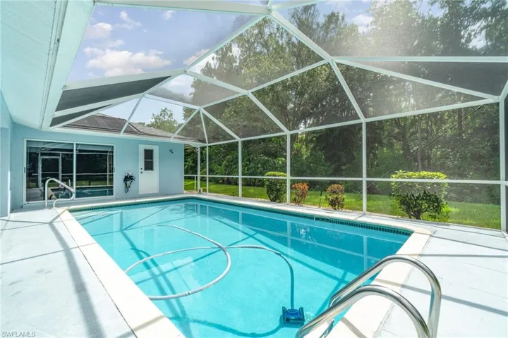Large pool with preserve views