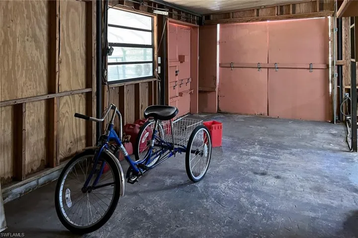 Part of the garage/workshop