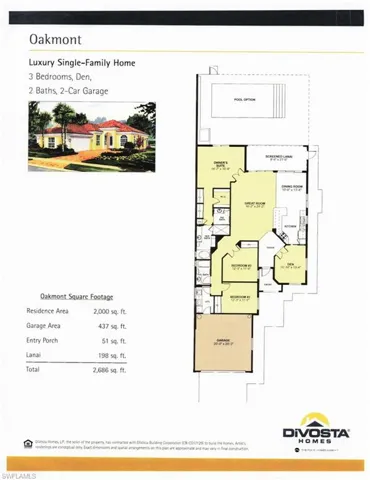 Oakmont Floor Plan