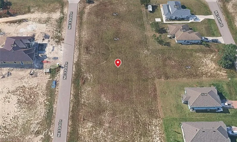 Aerial overview of property's location