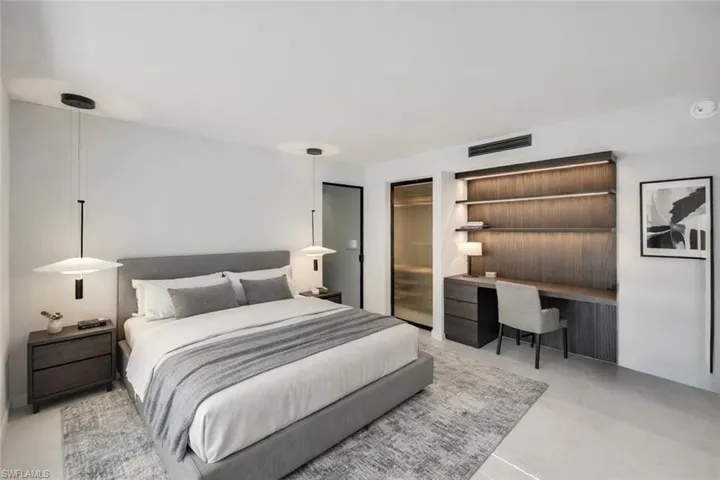 Primary Bedroom Virtually Staged