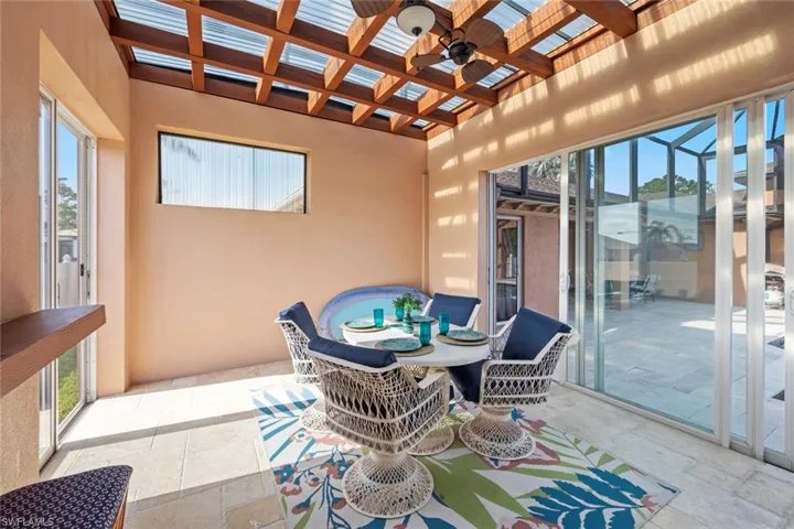 View of patio / terrace featuring outdoor dining area