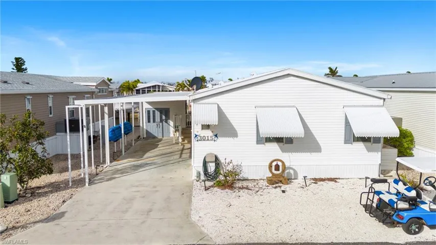 Front view of property