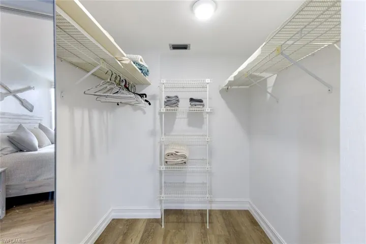 Master Walk-in Closet