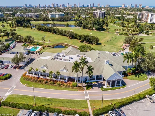 Aerial view of Country Club of Naples