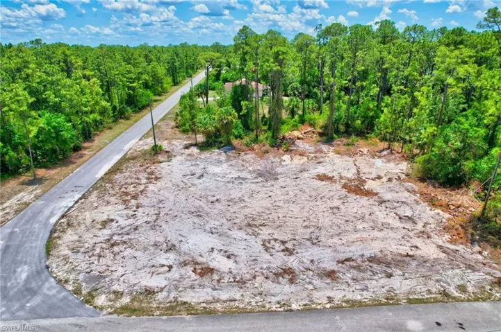 Aerial view of property's location