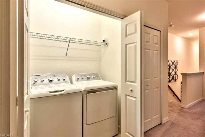 Upstais laundry