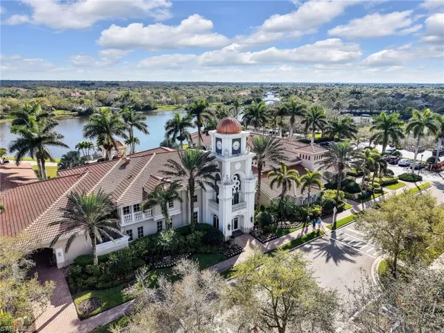 View of subject property with a large body of water