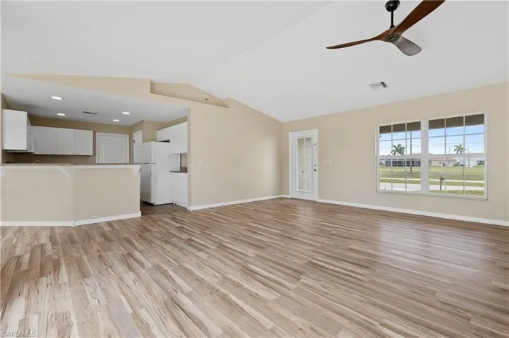 Open floor plan