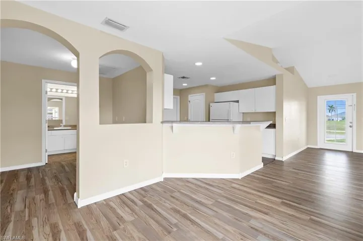 Open floor plan