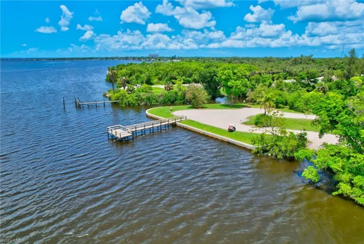Water view featuring a boat dock