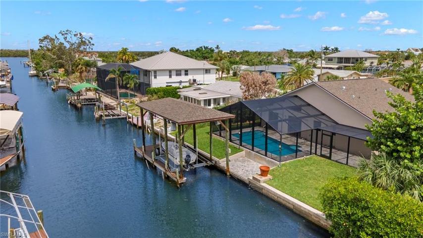 looking back at the house