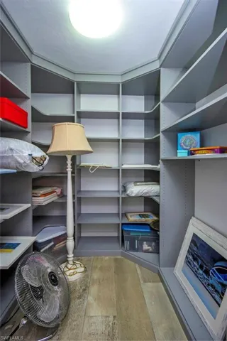 View of storage area