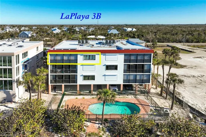 View from the beach, only 6 units -