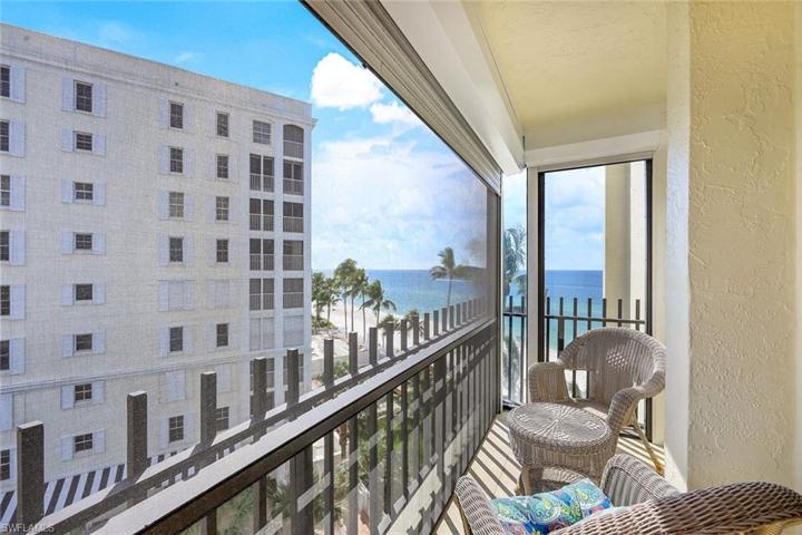 Primary bedroom private terrace with electric hurricane shutter!