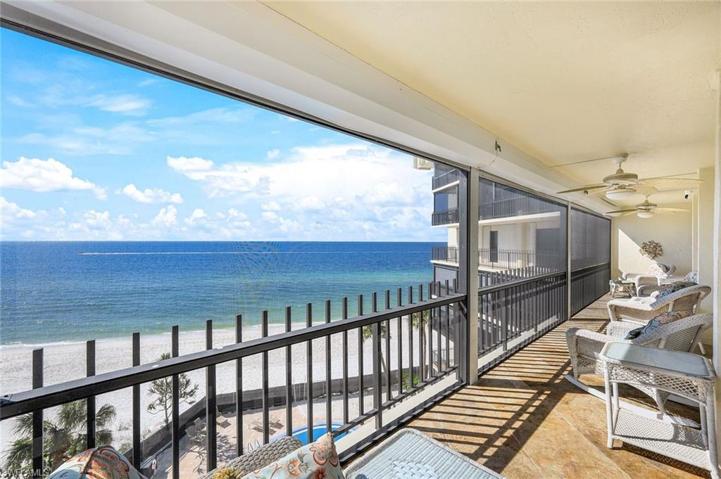 Spacious main terrace with complete with hurricane shutter!
