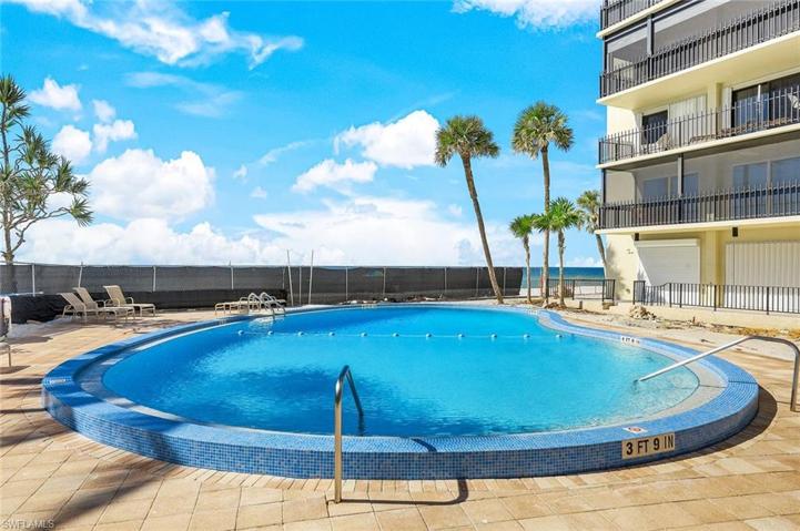 Enjoy cooling down in your spacious oceanfront pool!