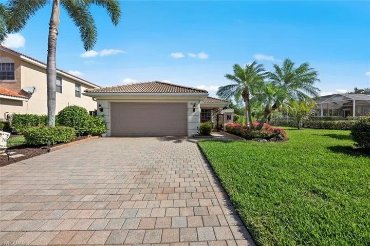 Long brick paver drive