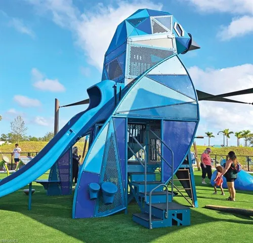 Bluebird Park Play area in Babcock Ranch