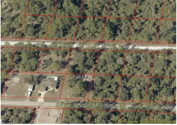 Map / location with property boundaries highlighted