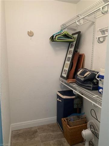Guest bedroom walk-in closet