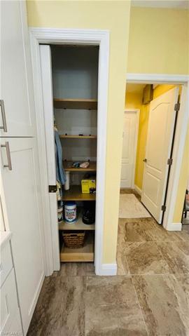 Built in pantry