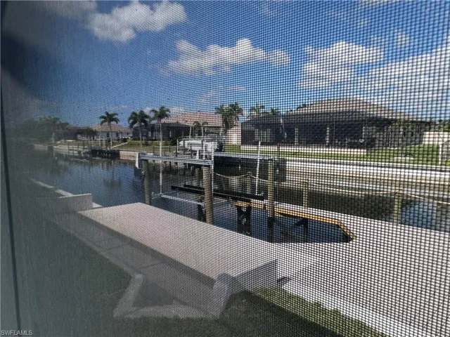View of dock area
