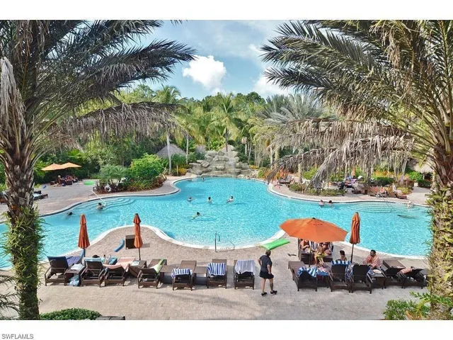 View of pool