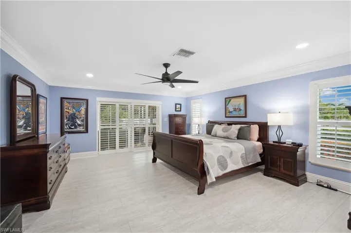 Master Bedroom Plantation Shutters