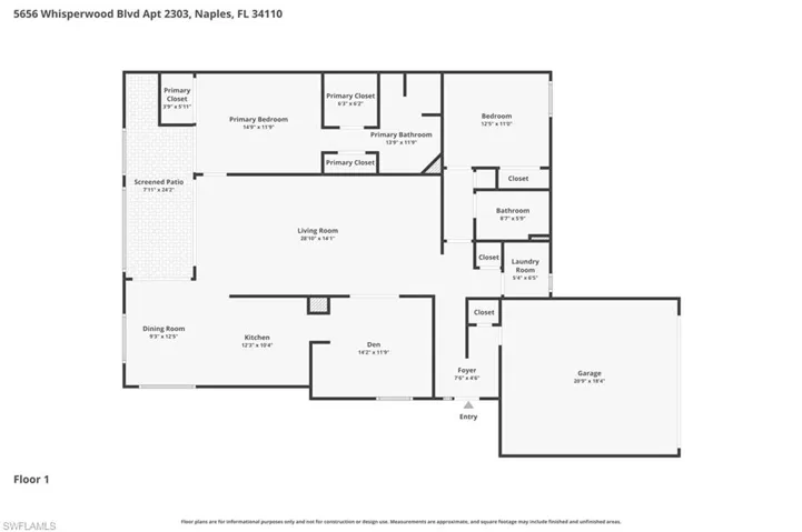 5656 Whisperwood Blvd 2303, Naples, Florida 34110