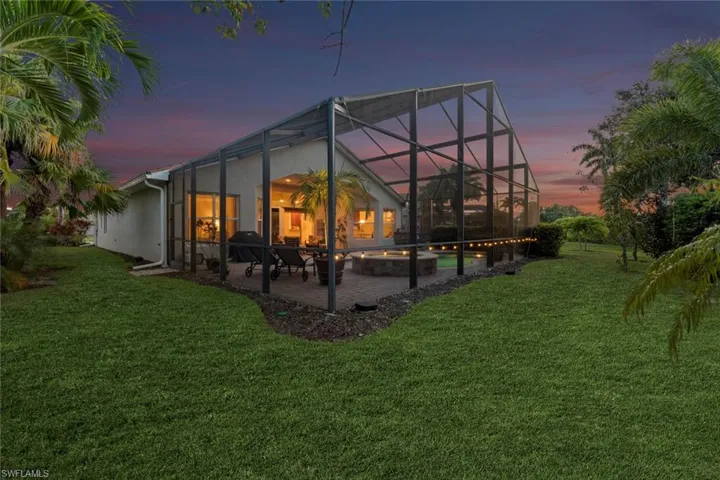 Rear of lanai
