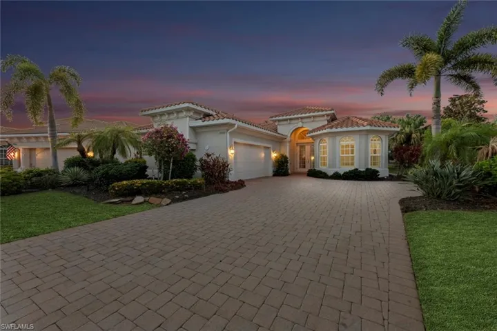 Sunset over 19900 Maddelena Cir