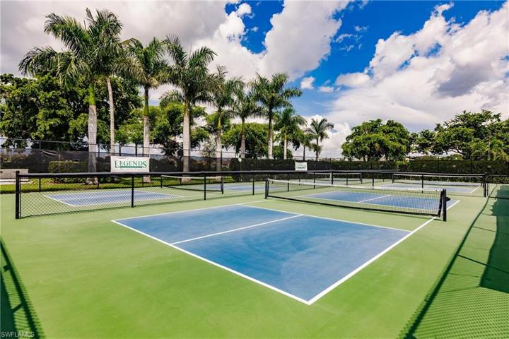 Four Pickleball Courts