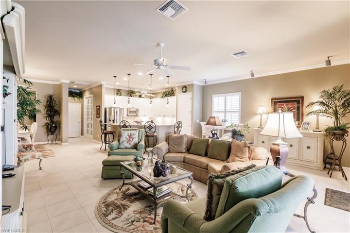 Great room looking to front